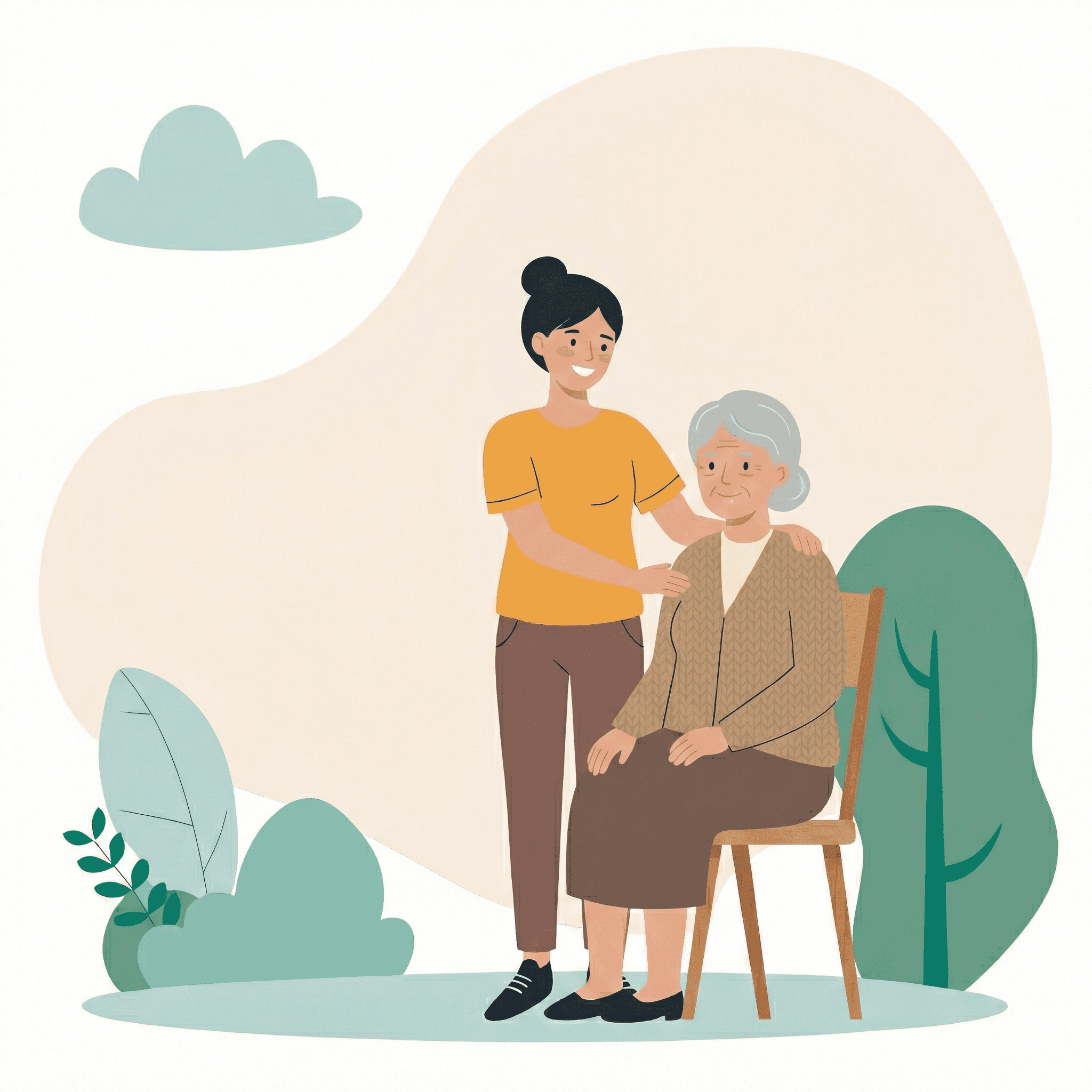 Stappen illustratie